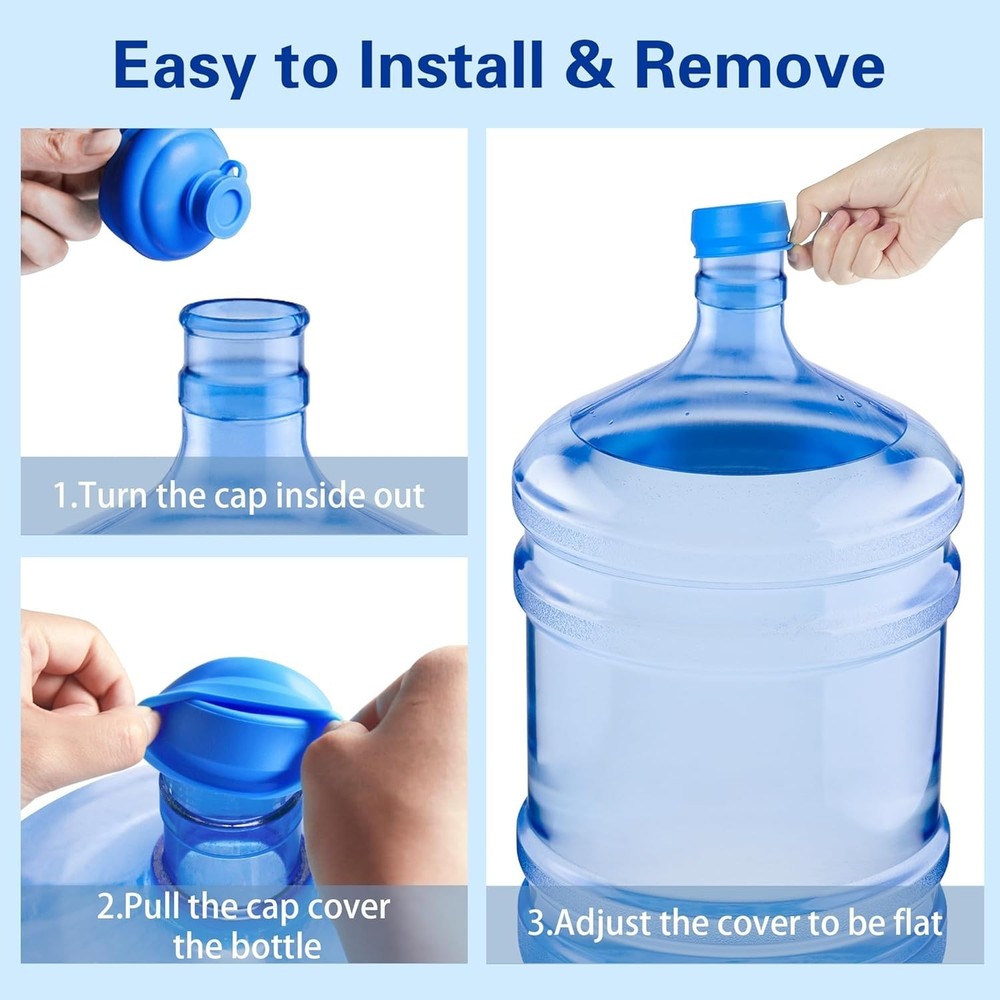 Silicone Replacement Cap Set - Pack of 5