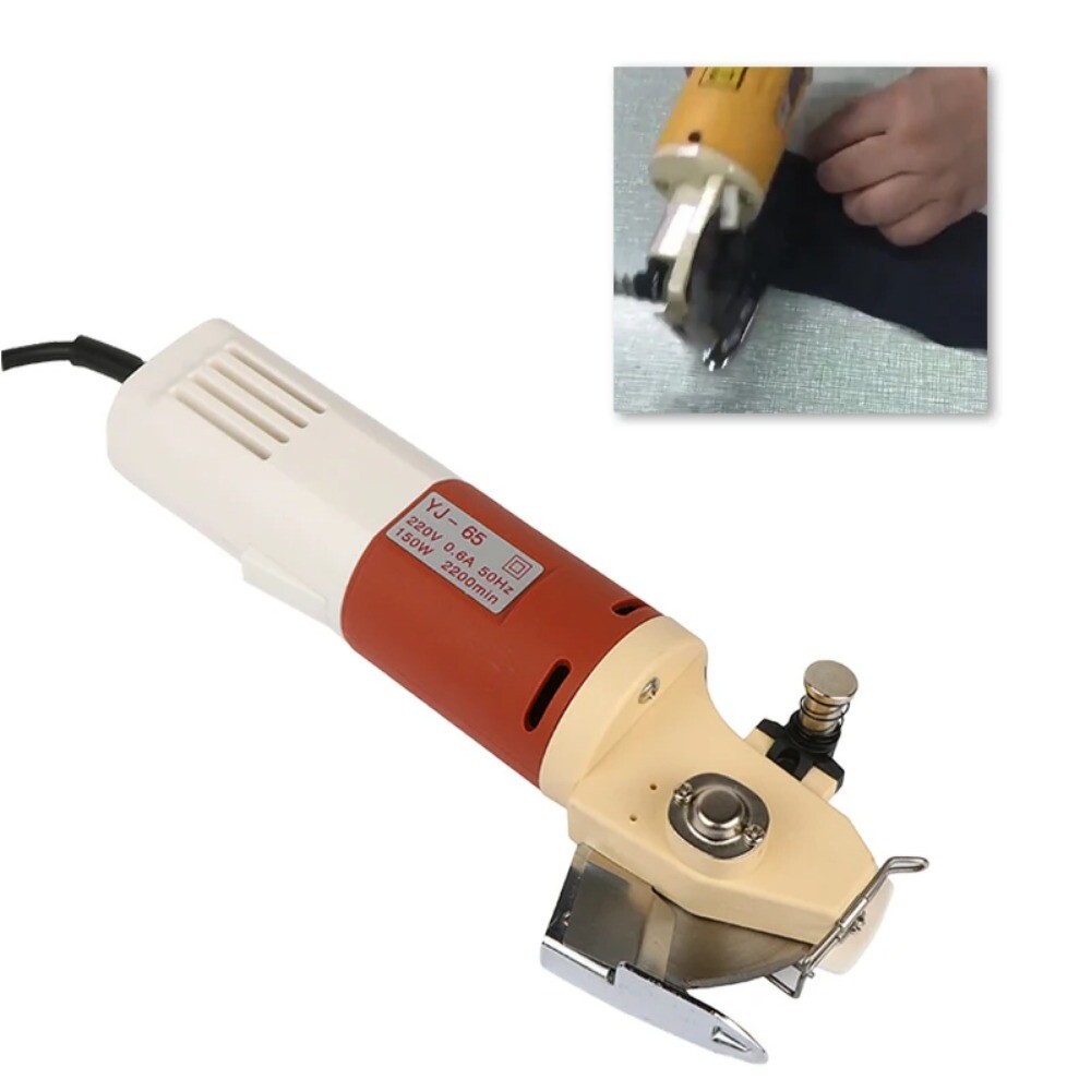 Push Electric Circular Knife Machine Cloth Circular Knife Cutting Machine