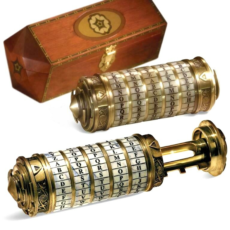 The Da Vinci Code Cryptex 1:1 Scale Authentic Movie Prop Replica PRE-ORDER NOW