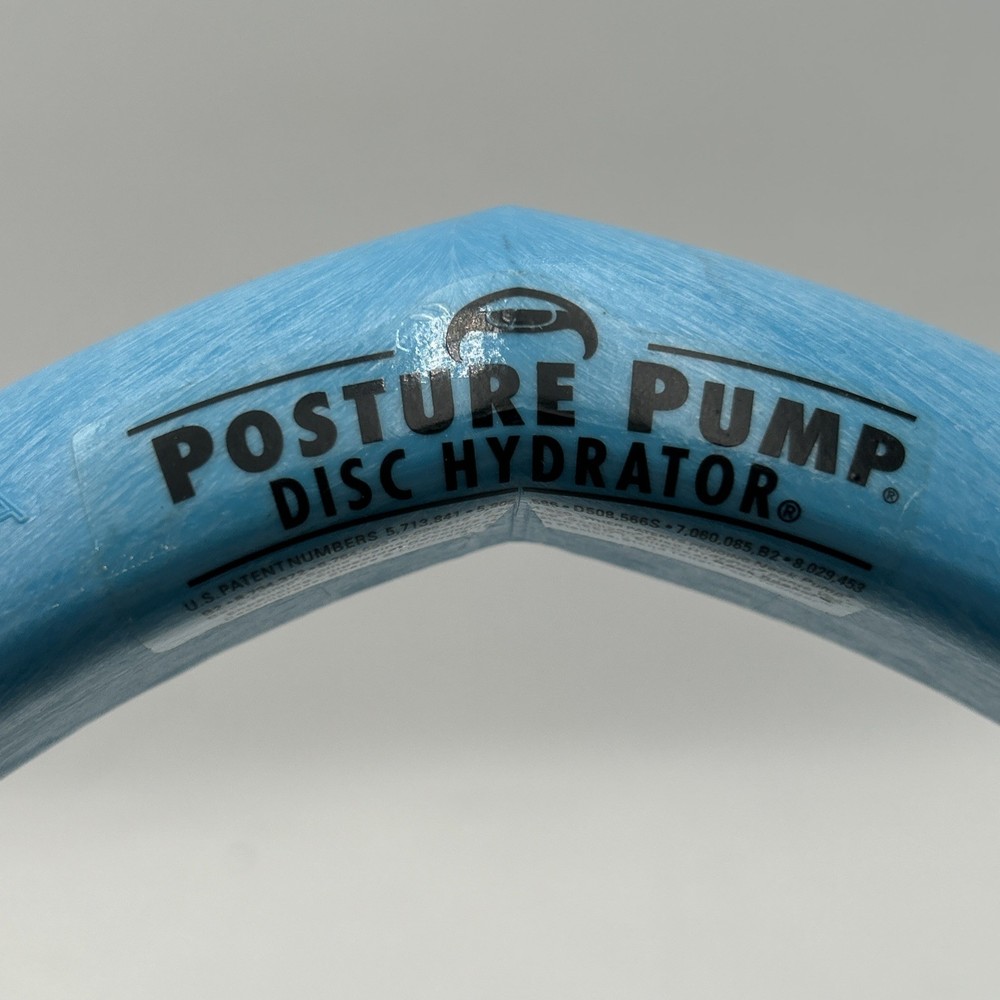Posture Pump Model 1000 Neck Exerciser Cervical Back Disc Hydrator No Box