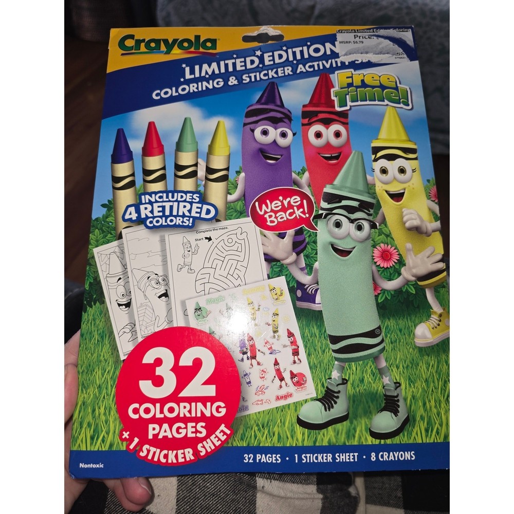 Crayola Coloring & Sticker Activity Set s4