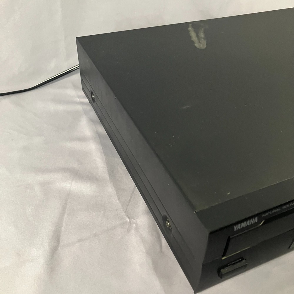 Yamaha CDC-555 5-Disc CD Changer Player Black AS-IS Untested