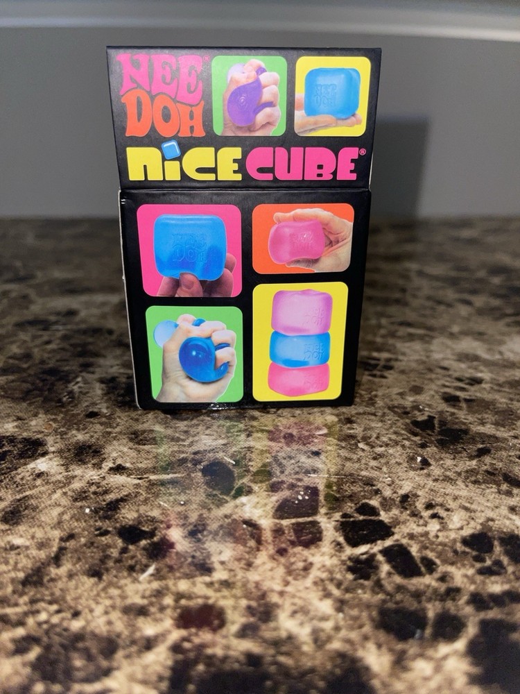 Schylling Nee Doh Nice Cube Super Solid Squish Sensory Toy