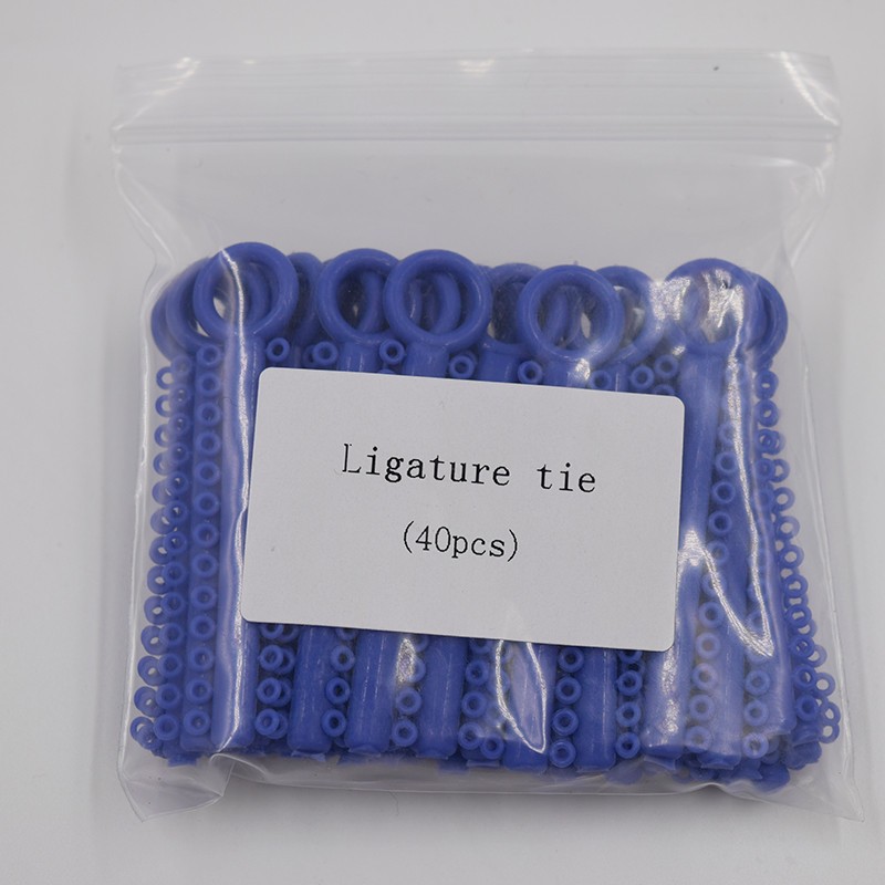 50 Packs Dental Orthodontic 36 Colors Elastic Braces Rubber Ligature Ties Bands