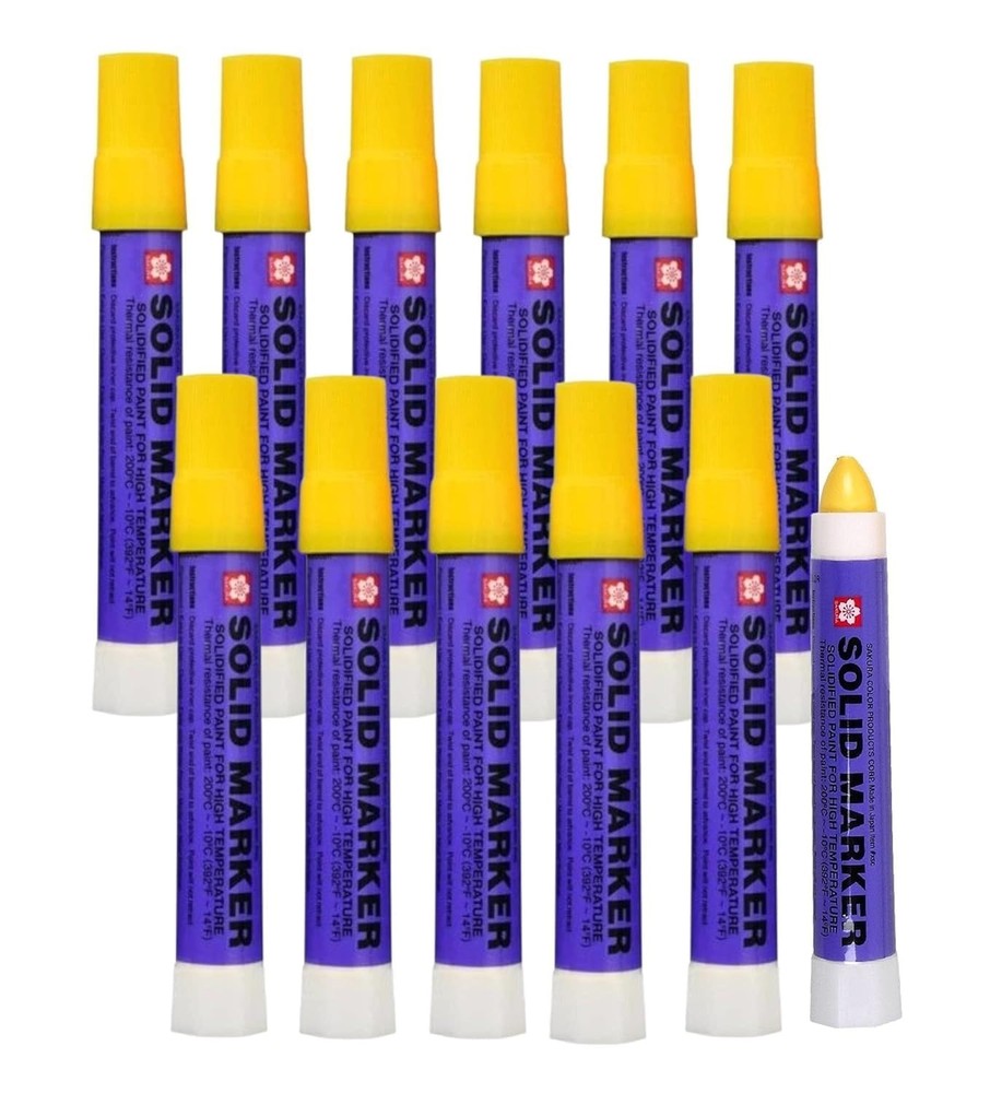 YELLOW Paint Markers by Sakura Solid Paint Markers   XSC-3