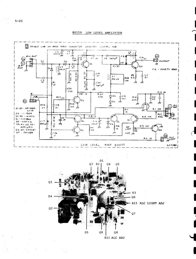 Ten-Tec Delta 580 Transceiver Owner's Manual (Copy) - Plastic Comb Binding