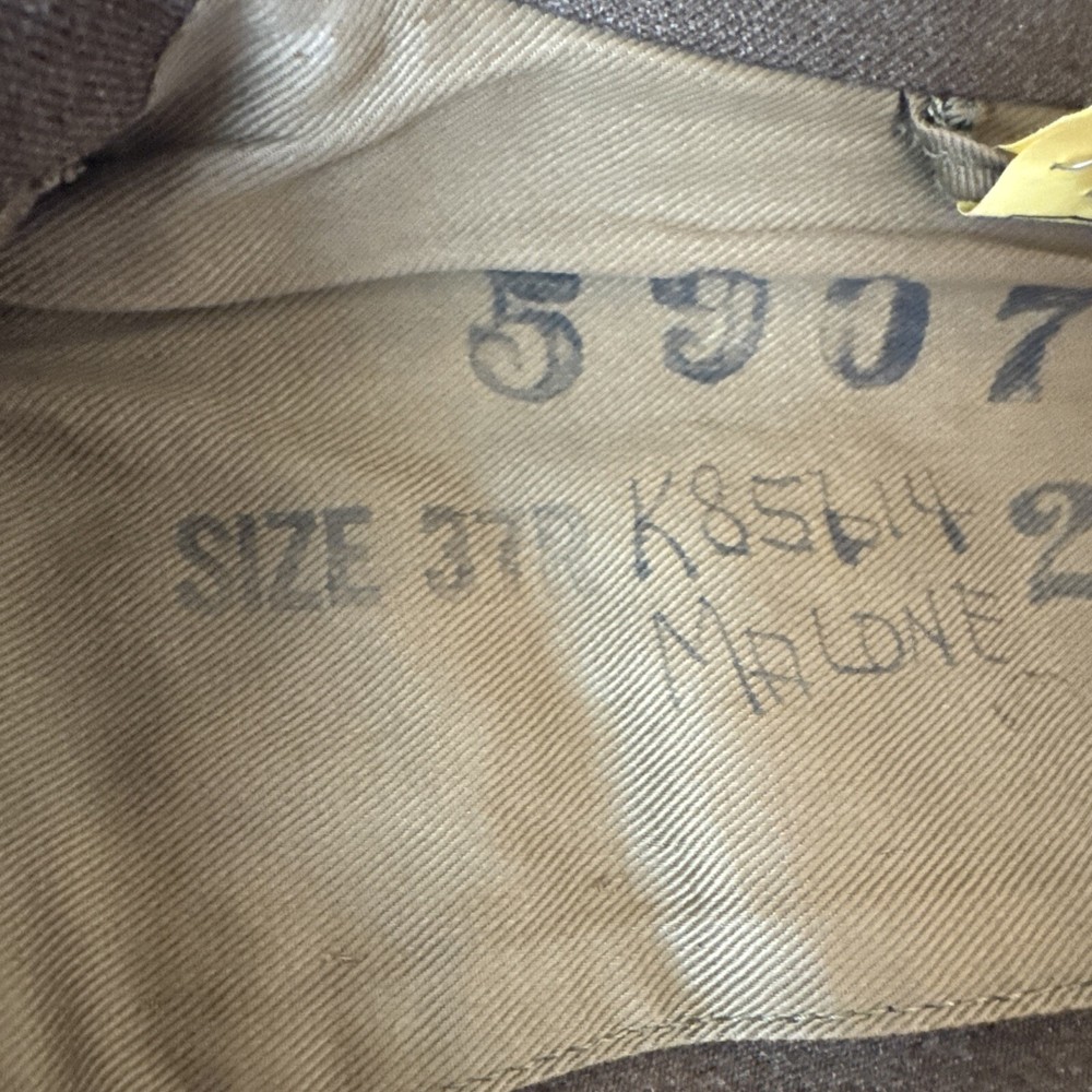 ORIGINAL WWII US ARMY AIR FORCE Jacket 111th With Hat