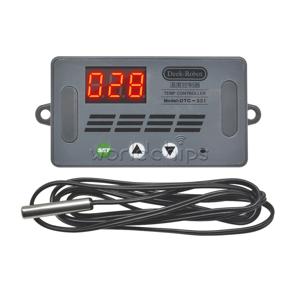 DTC-331 -50~110°C Thermostat Temperature Ccontroller NTC Waterproof Sensor Relay