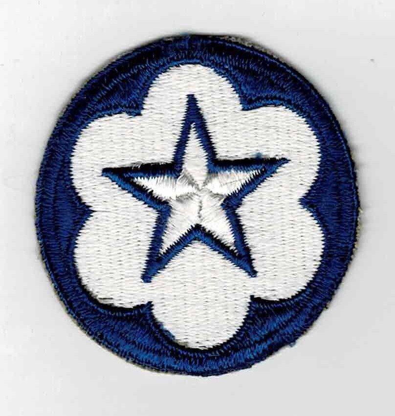 US Army WWII ASF Training Center patch.