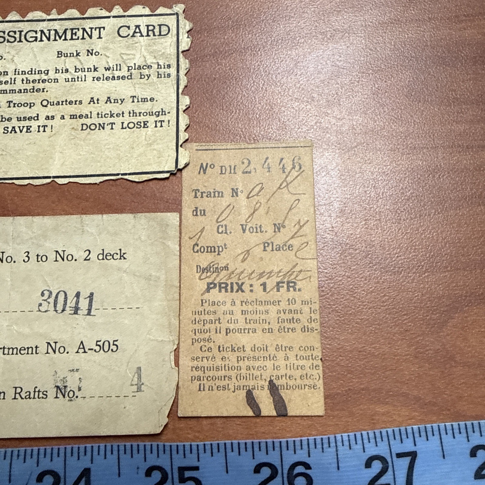WWI US Archive Of Liberty Passes And Paper Used During Liberty P238