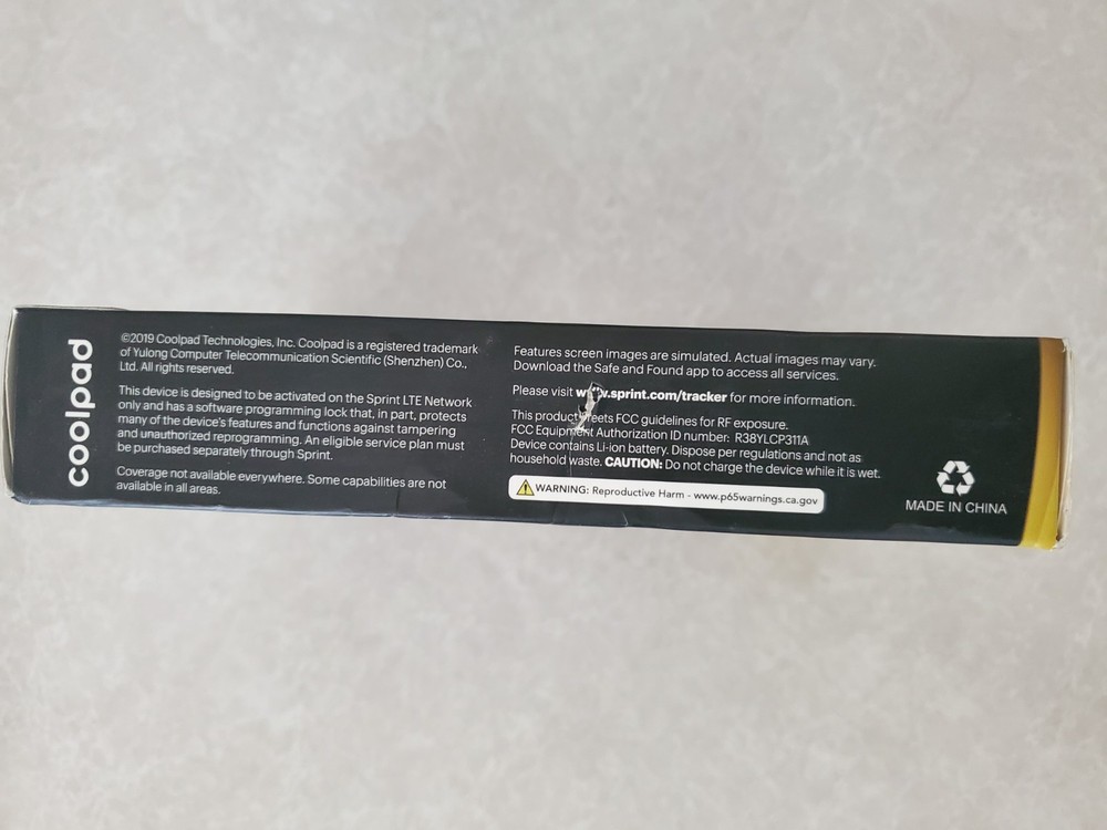 Sprint Tracker Safe & Found GPS Tracker -Apple Android Compatible - NEW / SEALED