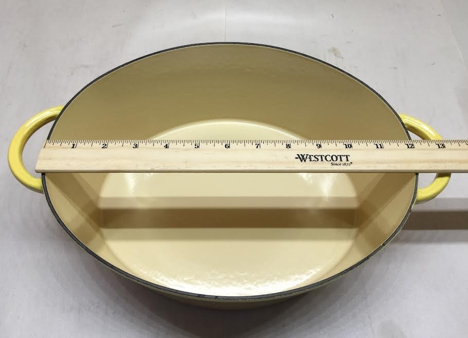 Fontignac Oval Cocotte, Yellow, 5.5-Quart