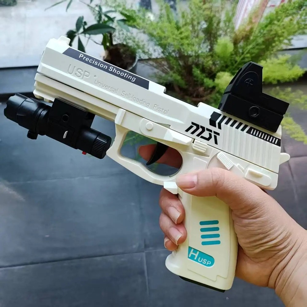 🔫 USP Soft Bullet Foam Blaster Shell Ejecting Toy Gun for Kids!