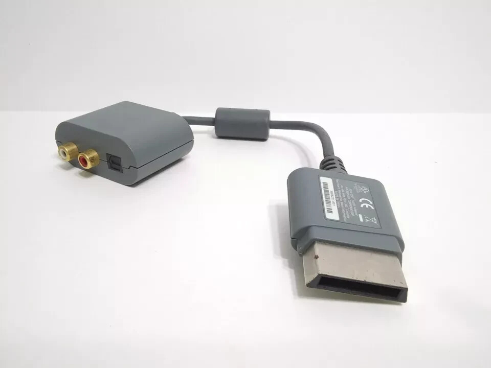 W220 Original Microsoft Xbox 360 Audio Adapter - Tested