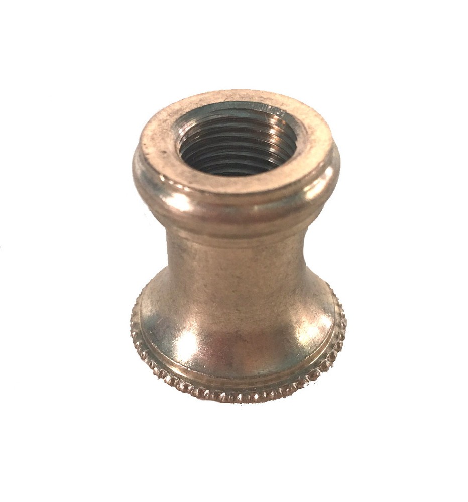 7/8" Solid Brass Beaded Neck Tap1/8IPS (threaded)- Unf. NEW spindle coupling