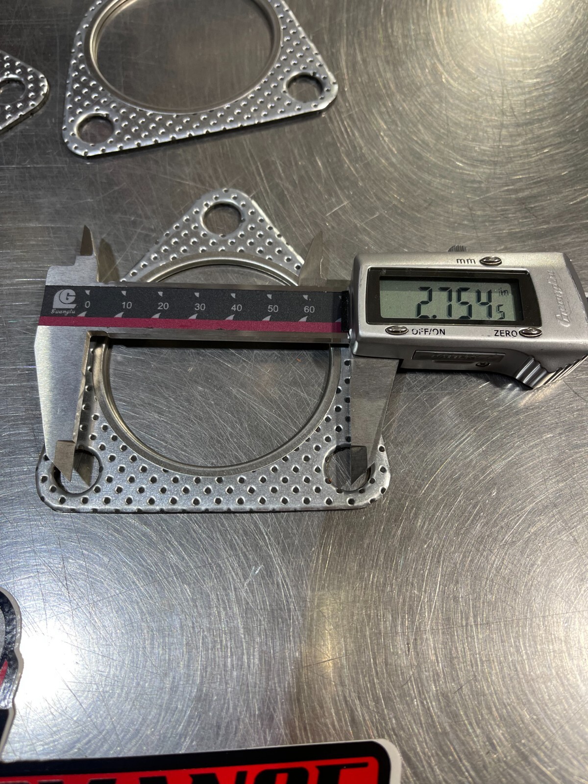 1320 Performance G35 350Z catalytic converter 4 gaskets & Hardware for DE engine