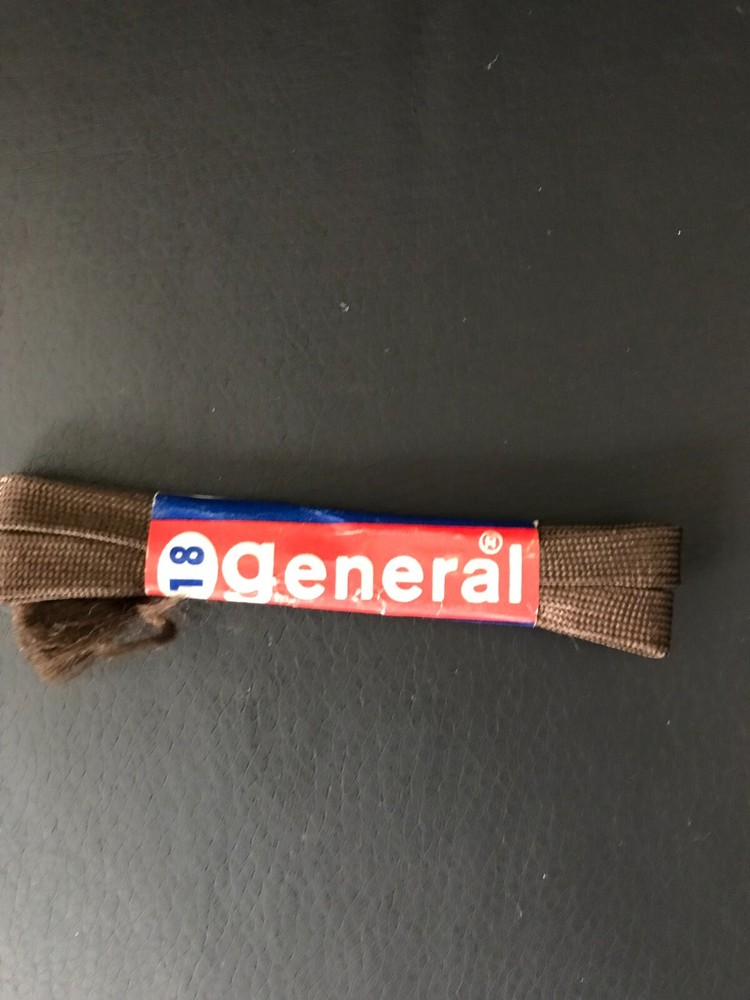 18" Brown Shoe Laces - A