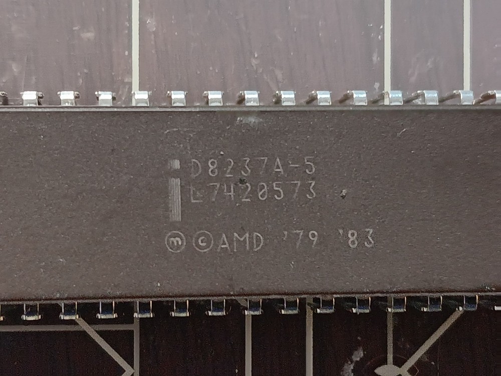 Pair Vintage Intel/AMD D8237A-5 Direct Memory Access DMA Control Ceramic DIP NOS