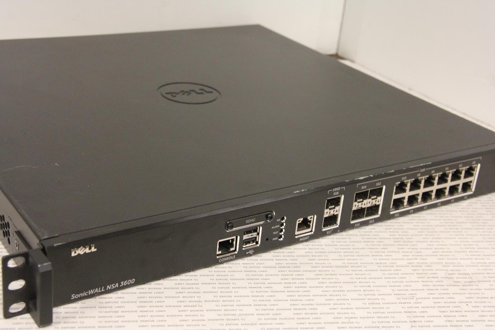 DELL SONICWALL NSA 3600 Firewall Security Appliance