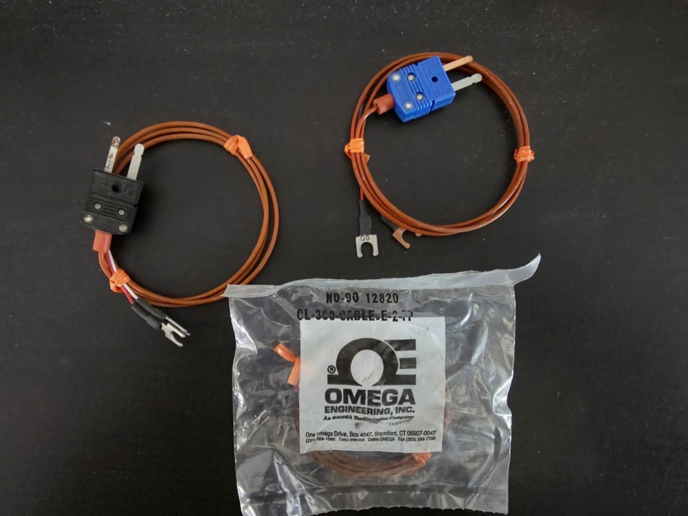 Omega Engineering thermocouple connector CL-300-CABLE-E-2 PP