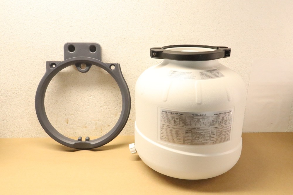 Intex 26647EG 2800 GPH Sand Filter Pump Pool System Timer Open Box