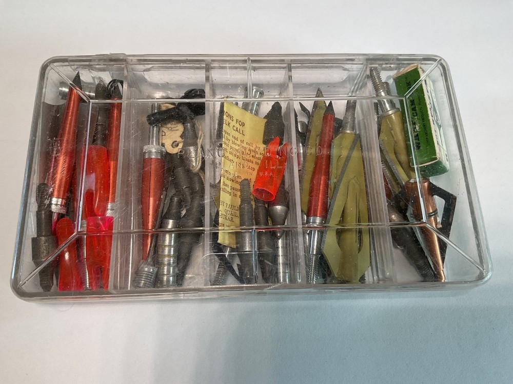 Vintage Archery Broadheads Bow Tip Lot