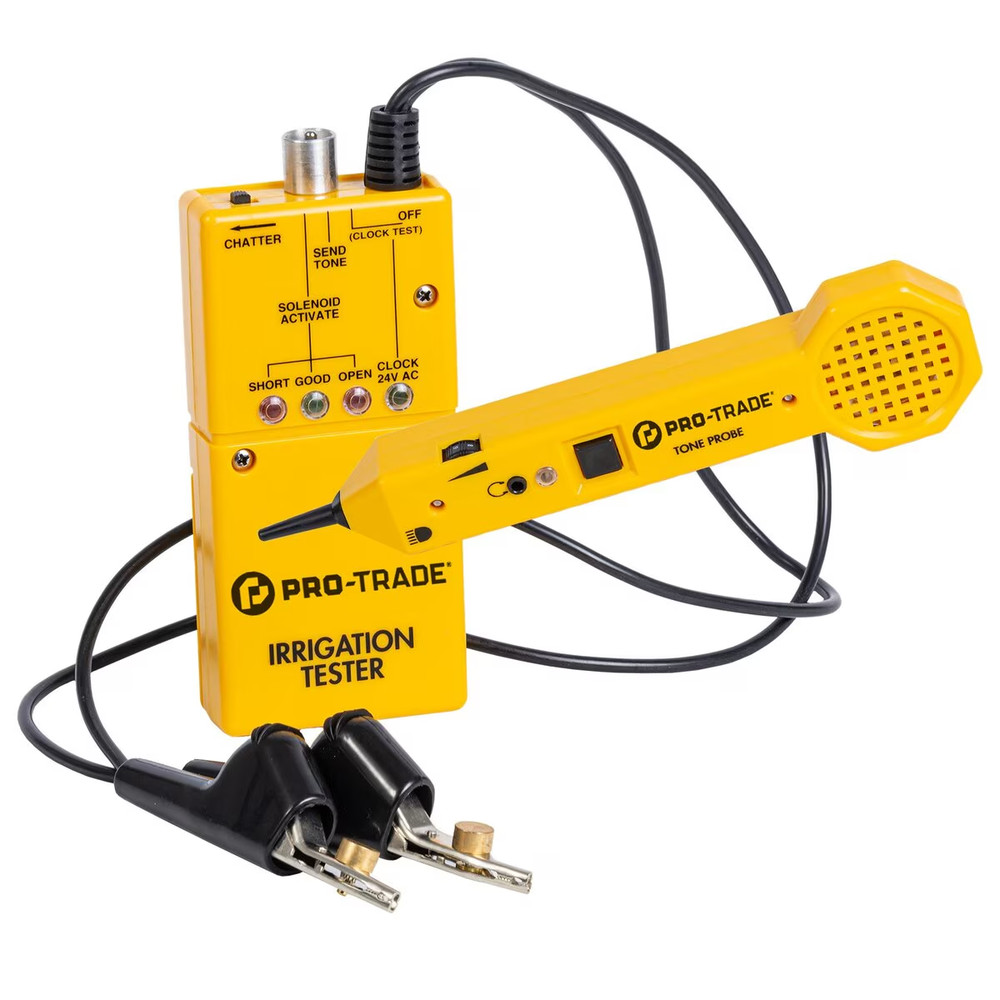 pro trade irrigation tester probe kit pt tes2 with case