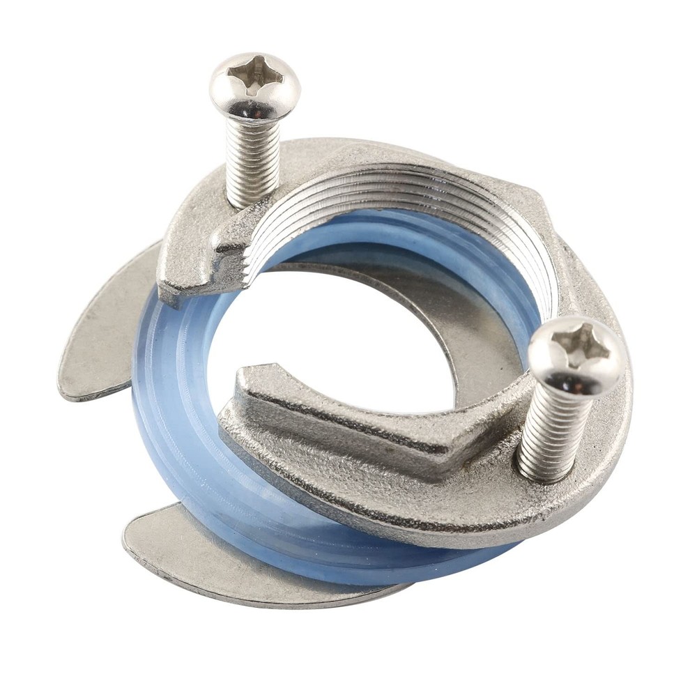 Faucet Fixing Tool Set Stainless Steel Kitchen Antiloosing Silver
