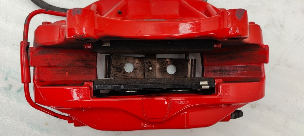⭕ 12-20 Tesla Model S Front Driver Side Performance Red Brake Caliper Left OEM