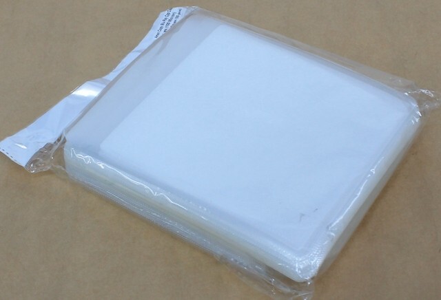 1000 Double Sided Ameri Copy Blu Ray CPP Clear Sleeves W/2 Disc Woven