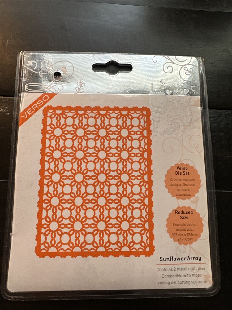 Tonic Studio Sunflower Array Metal Verso Metal Die Set