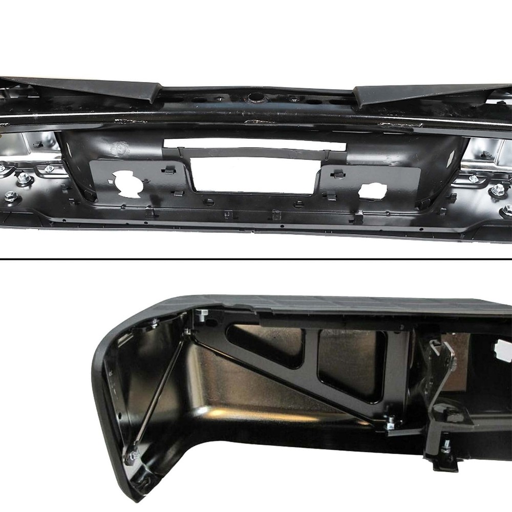 Rear Step Bumper Assembly Kit without Radar Hole Replacement for 2007-2013