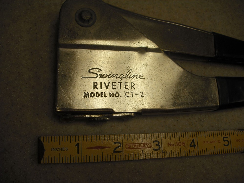 Vintage Swingline CT-2 Riveter