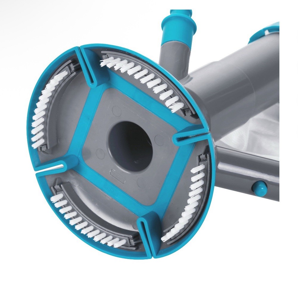 Small Pool & Spa Vacuum, Flexible Sides Automatically Adjust To Angles