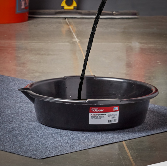 Hyper Tough 7-Quart Eco-Friendly Drain Pan FREE SHIPPING