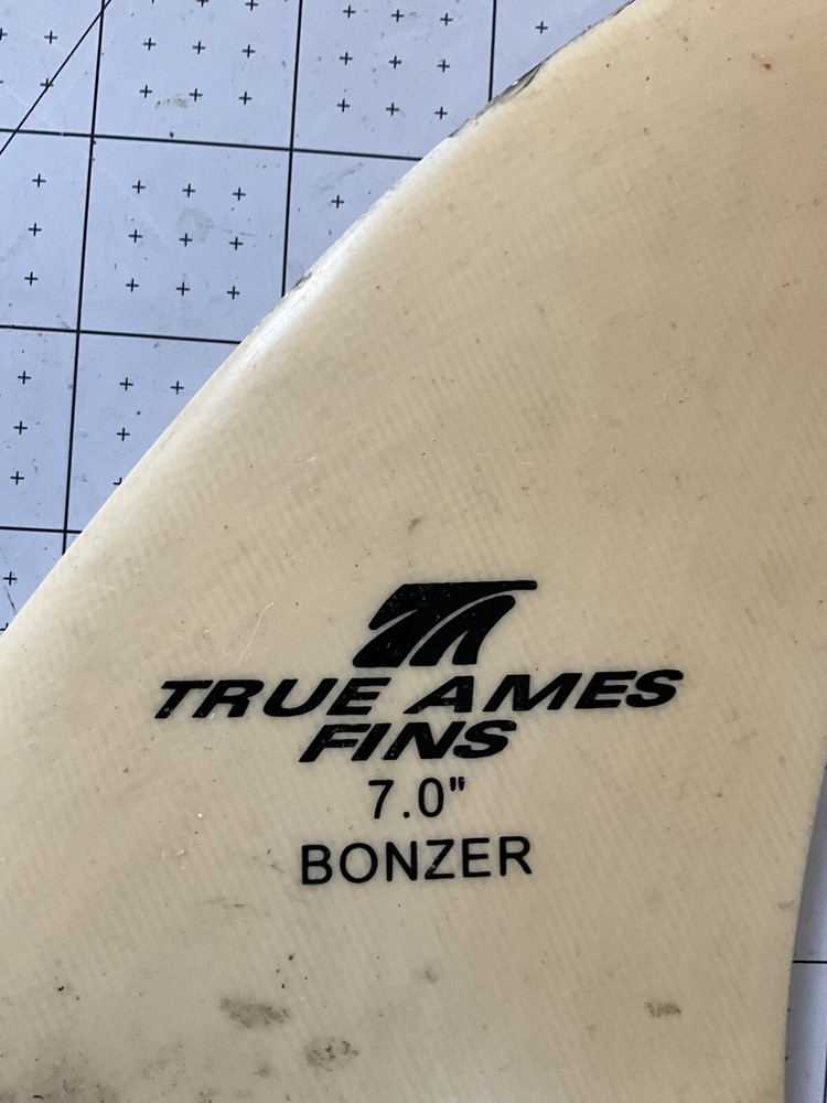 7’’ Bonzer Fin Surfboard Surf Surfing Used Usable