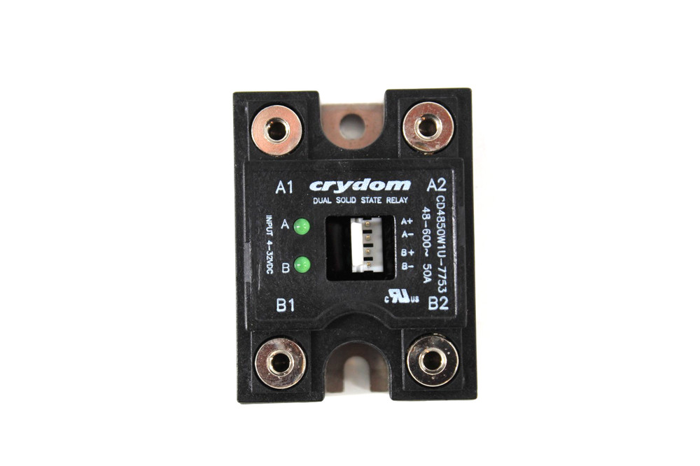 CRYDOM Dual Solid State Relay: Surface Mounted 50A SCR CD4850W1U