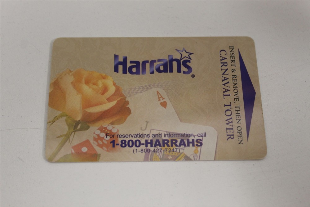 HARRAH'S CARNAVAL TOWER ROOM KEY