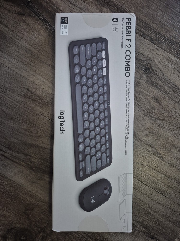 Logitech Pebble 2 Combo Wireless Keyboard/Mouse Bundle