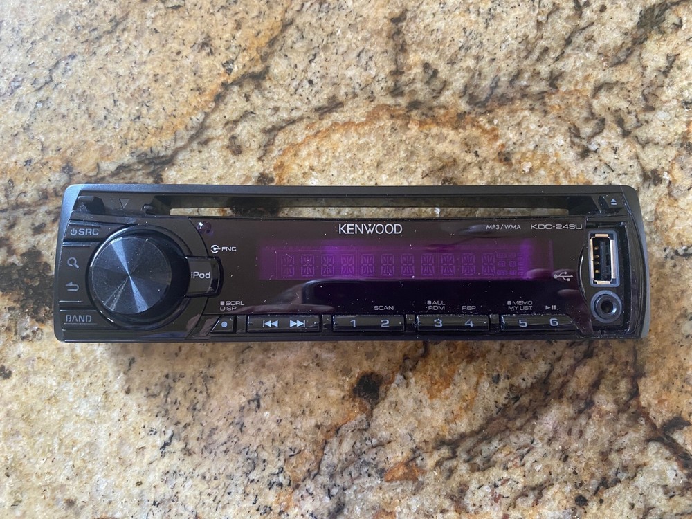 KENWOOD KDC-248U Car Stereo CD-Receiver with USB Interface