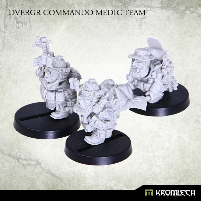 KROMLECH DVERGR COMMANDO MEDIC TEAM