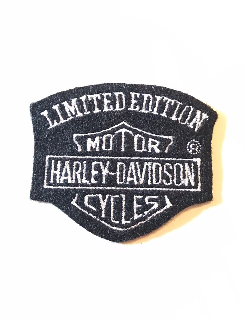 NOS 2 3/4” Harley Davidson Limited Edition patch Motorcycle Black Bar & Shield