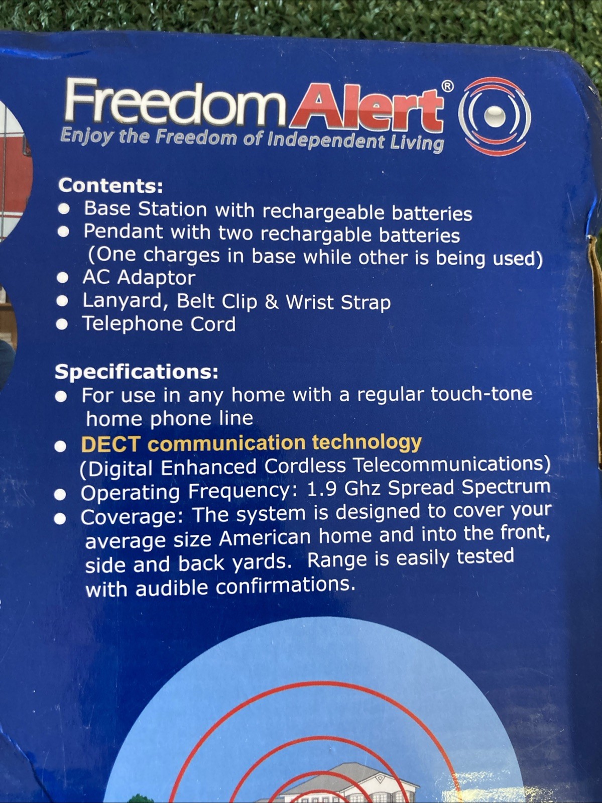 LogicMark 35911 Freedom Alert Personal Emergency Response System (OKEB-02-045)