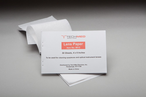5 Booklets Cleaning Paper Tissues for Camera Lens,Microscope Eyepieces #9012