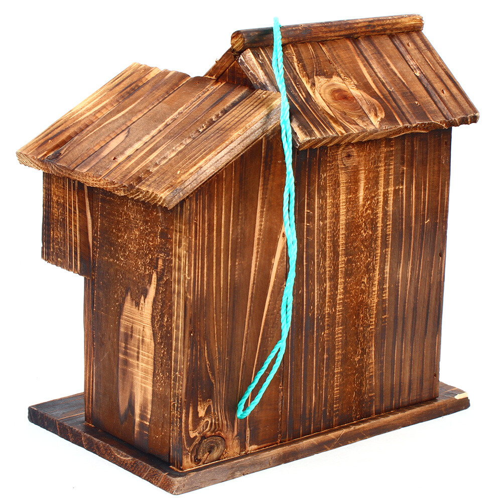 Squirrel House Nesting Box Bird Nature Animals Safety Wooden Nest Protector USA