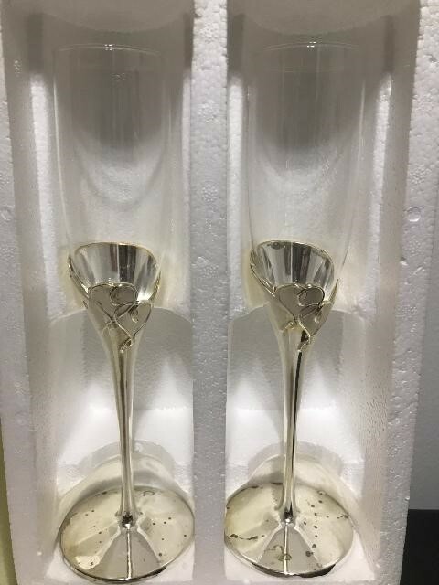 LENOX  TRUE LOVE FLUTE PAIR