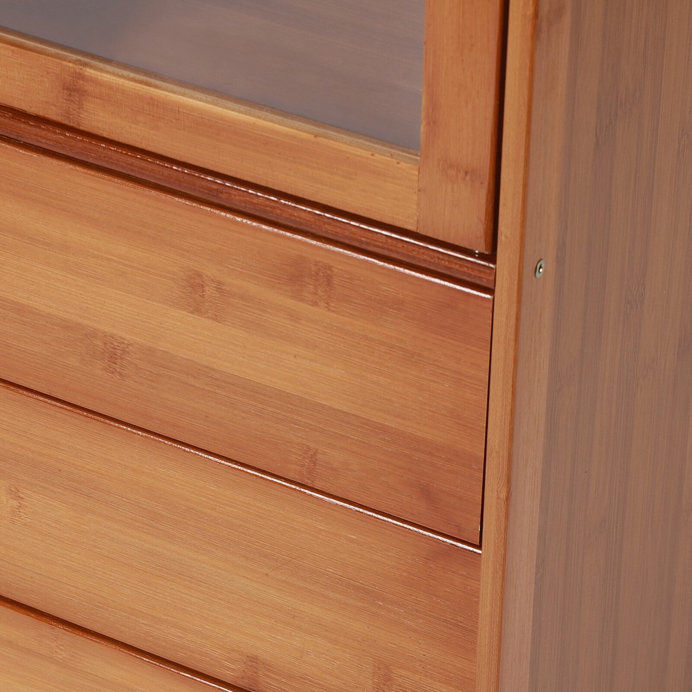 Accent Storage Cabinet with 2 Doors Buffet & Sideboard Decorative Cabinet