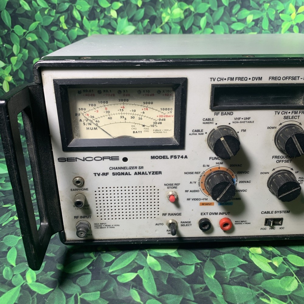 Sencore FS74A TV-RF Signal Analyzer
