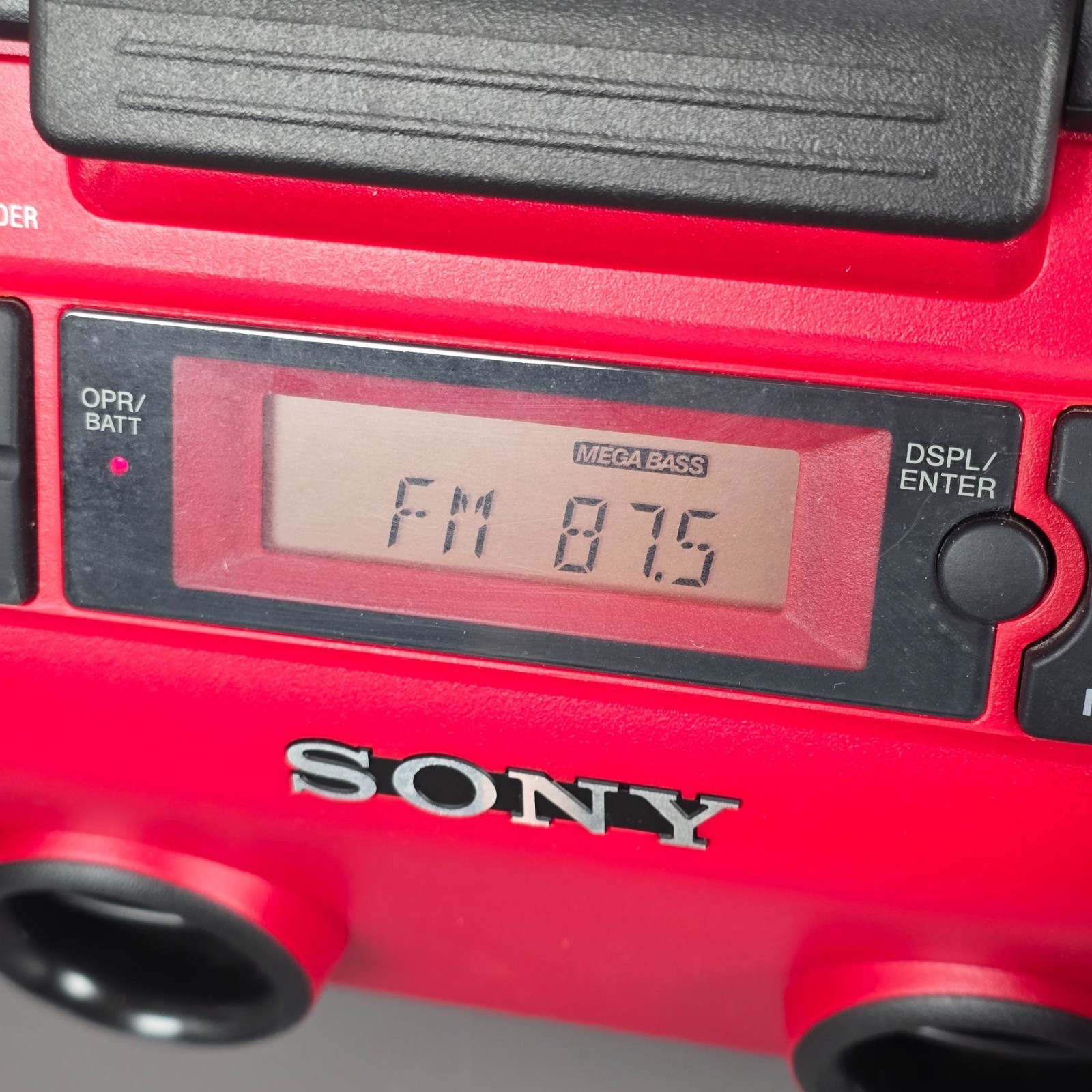 Sony ZS-H10CP Radio Boombox AM/FM/CD Portable Heavy Duty Water-Resistant