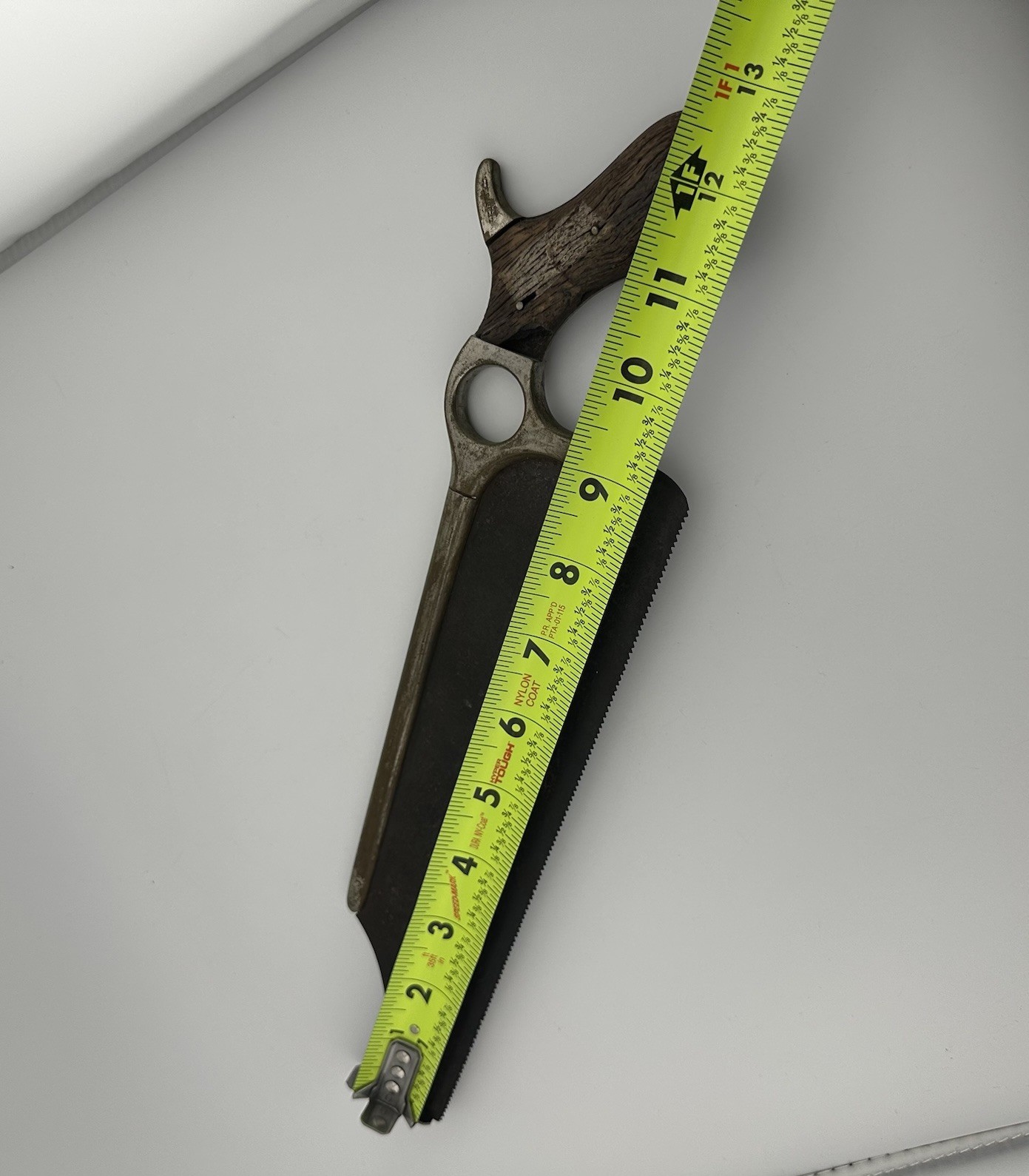 Antique 1800s US Civil War Era Leslie & Co Surgeon Amputation Bone Saw Doctor